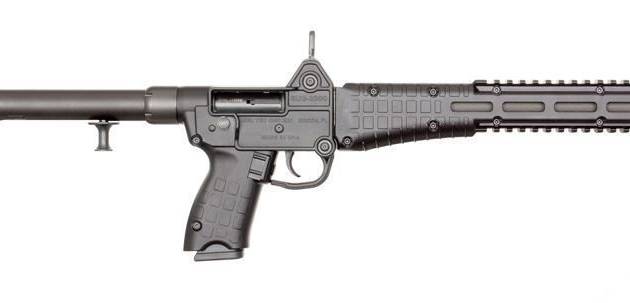 KelTec SUB-2000 G2 9mm Rifle 10rd M-LOK M&P Mags Adj Stock Blued Tan Finish