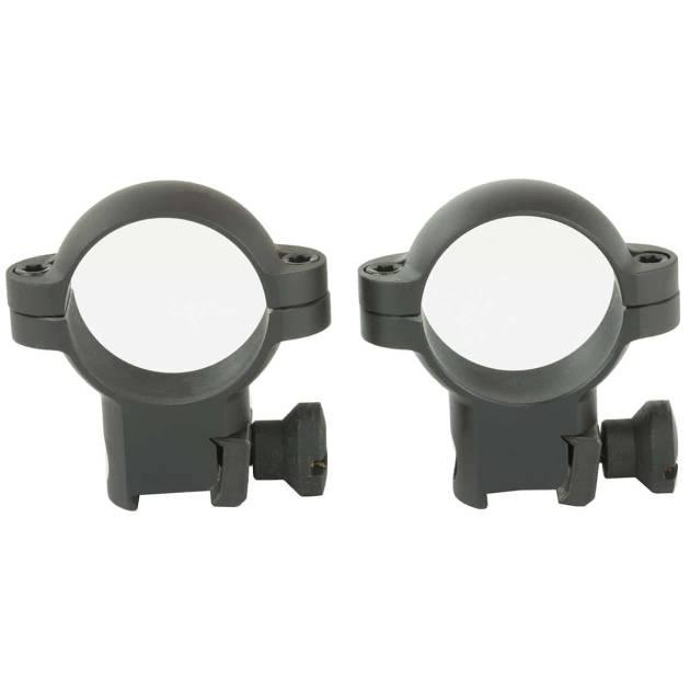 BURRIS OPTICS RIMFIRE RINGS 1" HIGH BLK DVTL