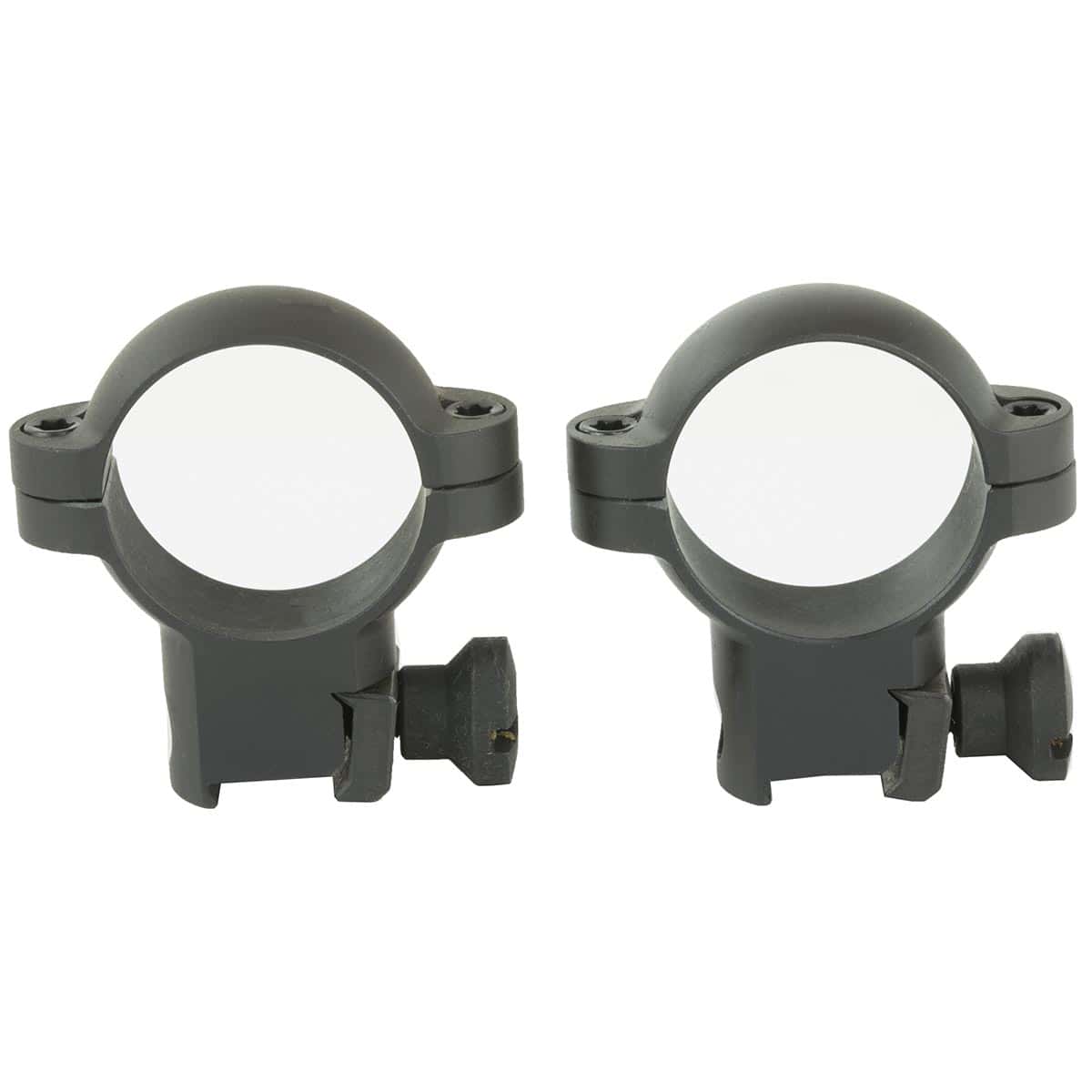 BURRIS OPTICS RIMFIRE RINGS 1" HIGH BLK DVTL