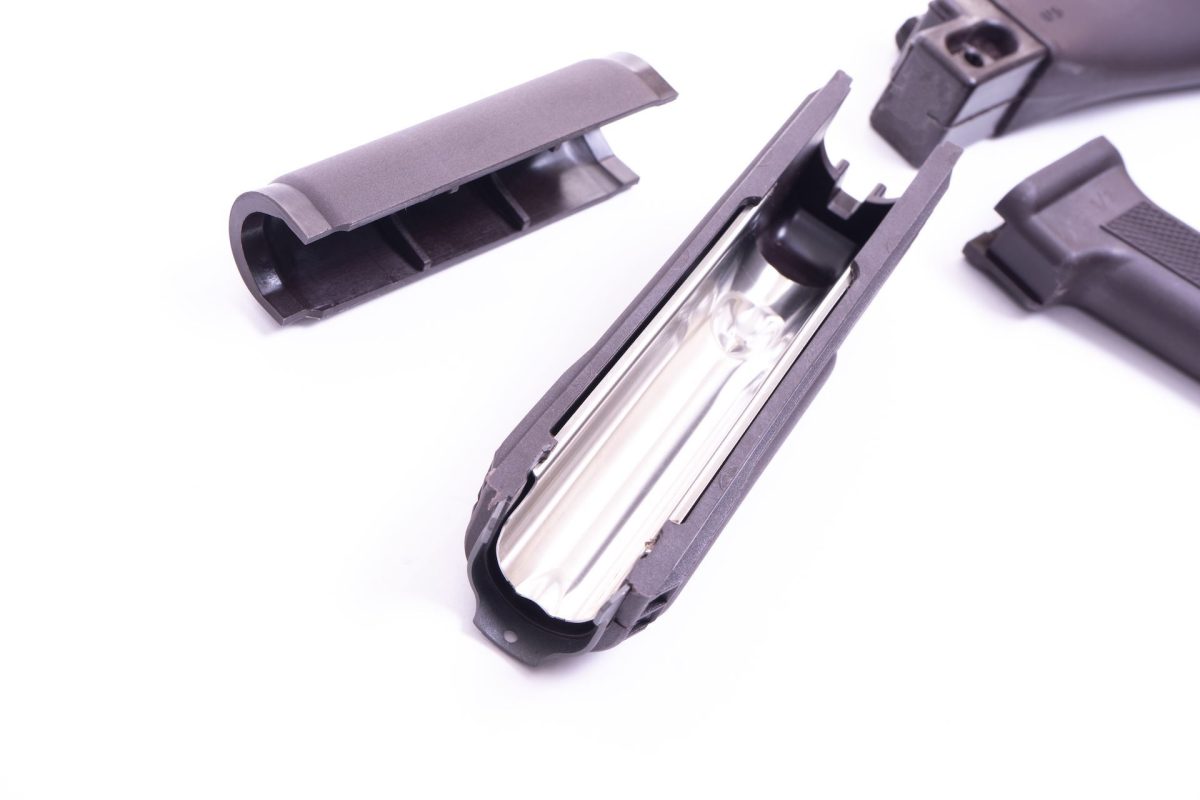 Arsenal 4-Piece Mil-Spec Warsaw Length Plum Polymer Buttstock Set for Stamped Receivers - Image 3