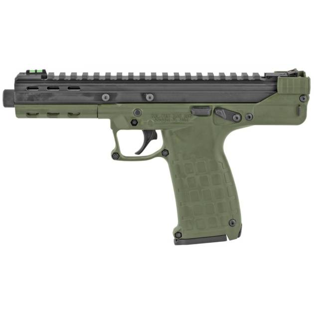 KelTec CP33 Pistol 22LR 33 RD Threaded Barrel Green Finish