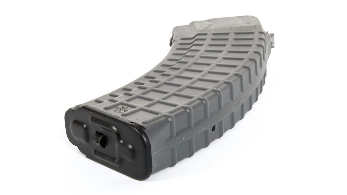 Arsenal Circle 10 7.62x39mm Factory Original Covert Gray Polymer 30 Round Magazine - Image 2