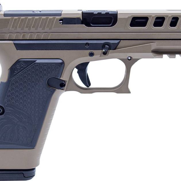 LFA LF AMPX Pistol G19X Frame 9mm 3.9 in. Barrel 17Rd FDE