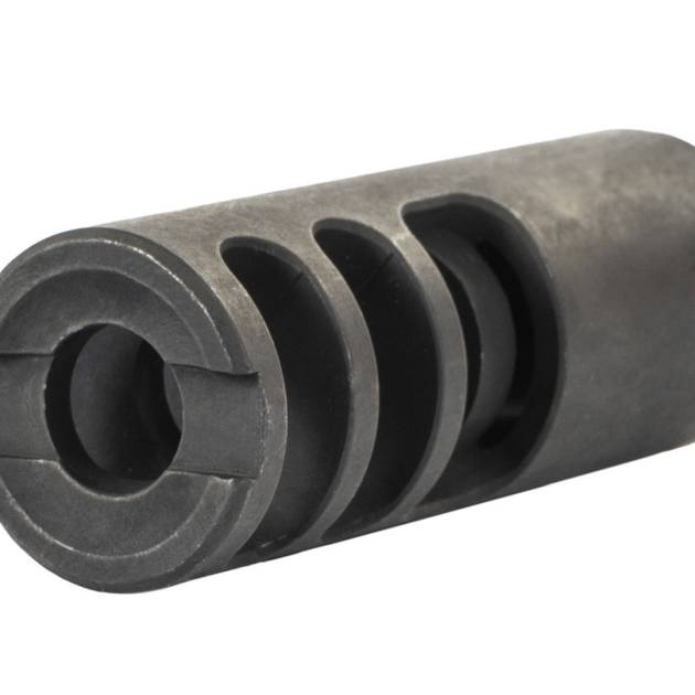 Arsenal AK-20 Style Muzzle Brake 7.62x39 14x1mm LH Threads Stainless Steel