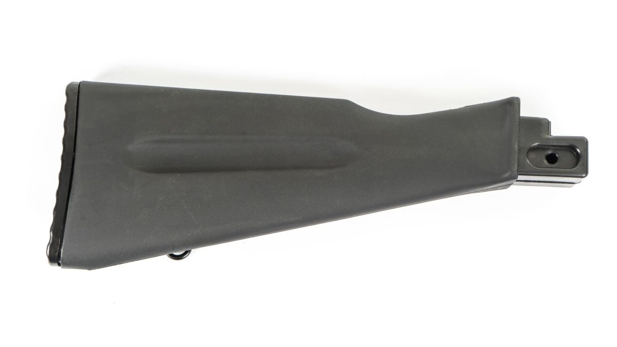 Arsenal Black Warsaw Length Buttstock Assembly with Trap Door for Stamped Receivers - Image 2