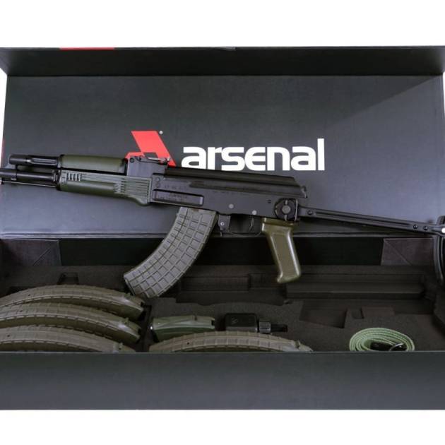 Arsenal SAM7UF-85GM 7.62x39mm Semi-Auto OD Green Under Folder Rifle OD Green 10rd Mag