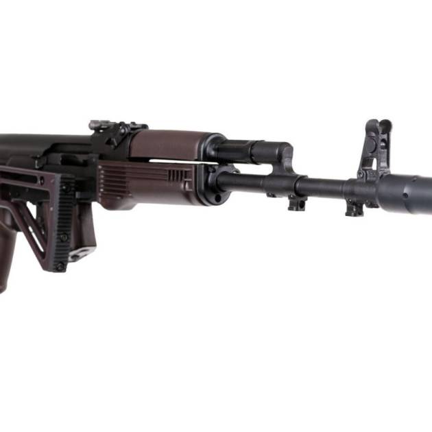 Arsenal SAM7SF 7.62x39mm Semi-Auto AK-47 Rifle with Aluminum Side-folding Buttstock Plum Furniture 10rd