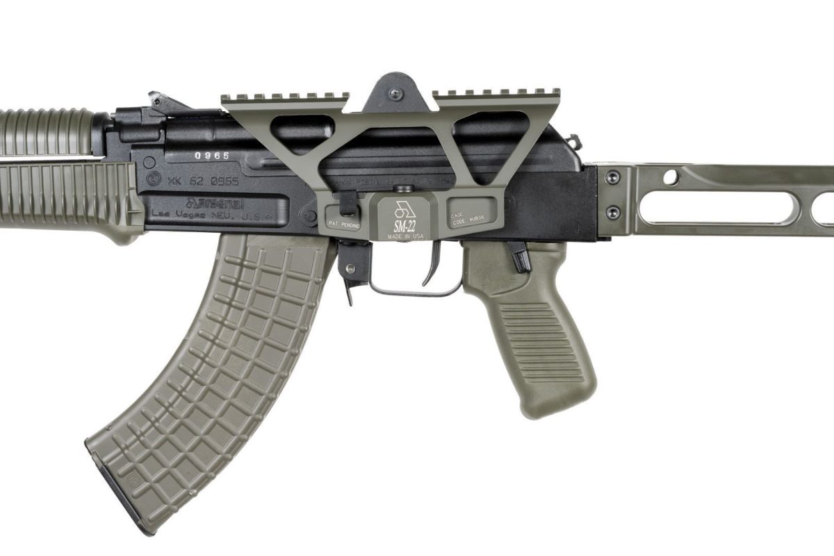 Arsenal Scope Mount AK47 SAM7K Series OD Green - Image 3