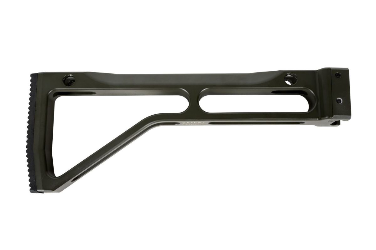 Arsenal CNC Machined Aluminum Tactical Buttstock Assembly 1913 Picatinny Attachment OD Green - Image 2
