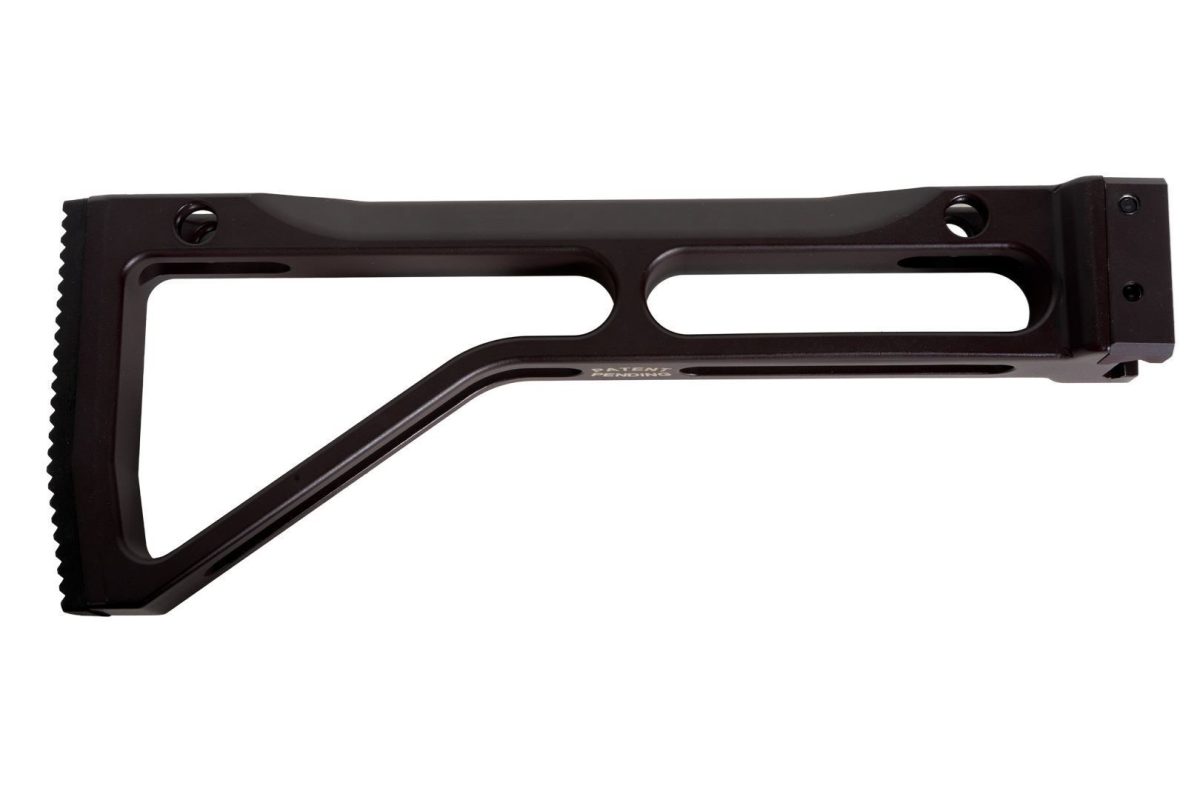 Arsenal CNC Machined Aluminum Tactical Buttstock Assembly 1913 Picatinny Attachment Plum - Image 2