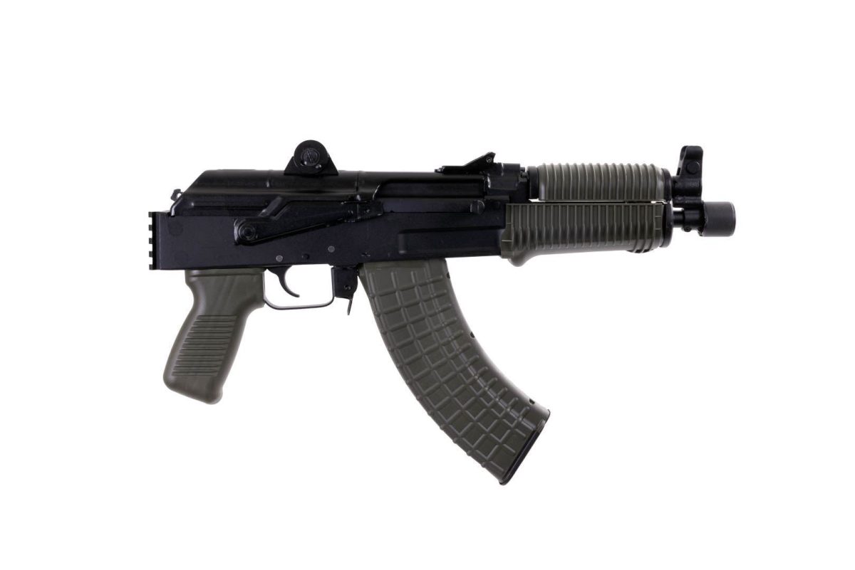 Arsenal SAM7K AK Pistol 7.62x39mm US Made OD Green Furniture 30rd Mag