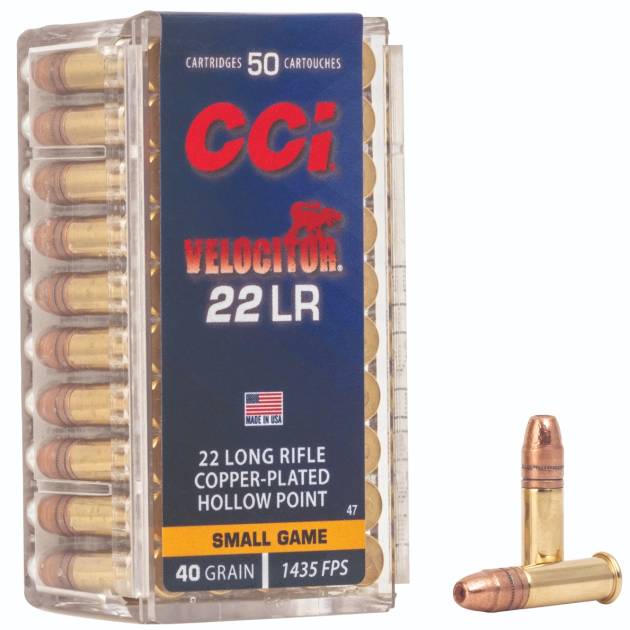 CCI 22LR 40GR VELOCTR CPHP 50R