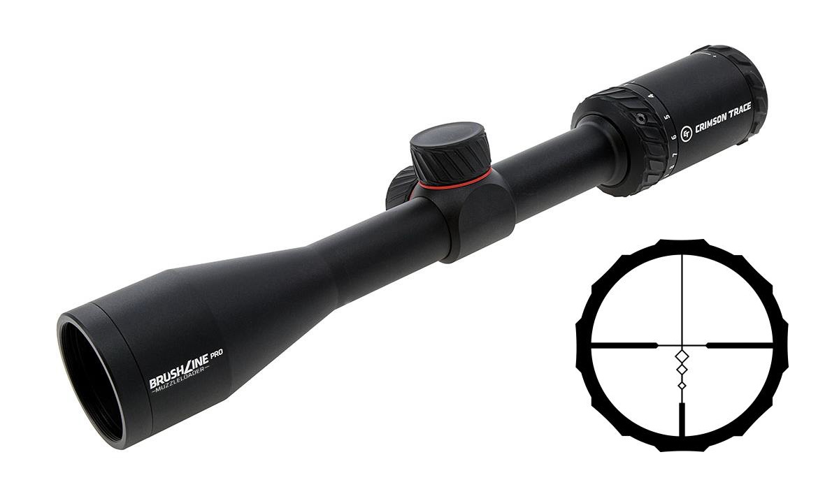 Crimson Trace Brushline Pro 3-9x40mm BDC Muzzleloader Riflescope
