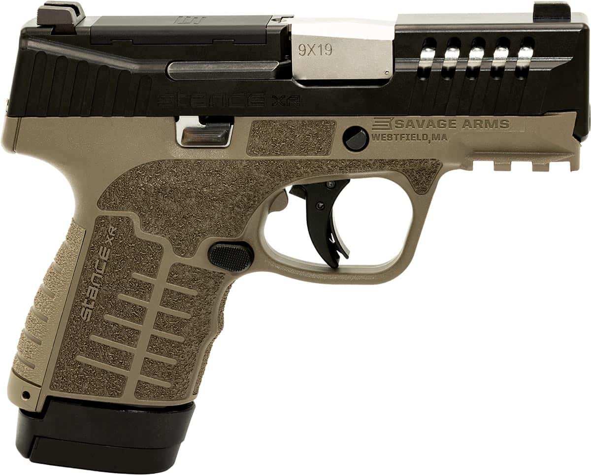 SAVAGE ARMS STANCE XR MC9 9MM FDE 13+1