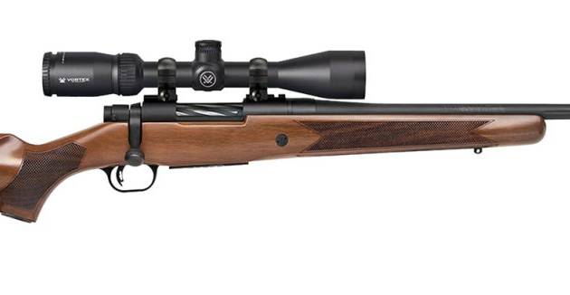 MOSSBERG PATRIOT 400LEG BL/WD 20" PKG