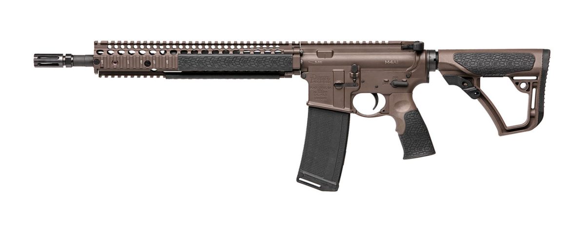 Daniel Defense M4A1 5.56 NATO rifle with 14.5-inch barrel and RIS II handguard