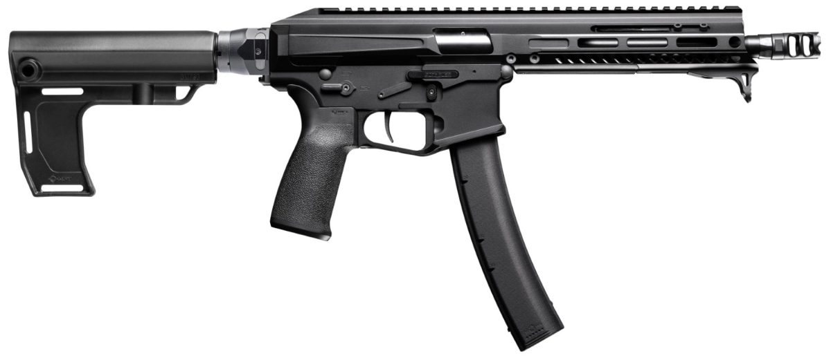 POF USA PHOENIX PSTL 9MM 8" BLK BRACE#