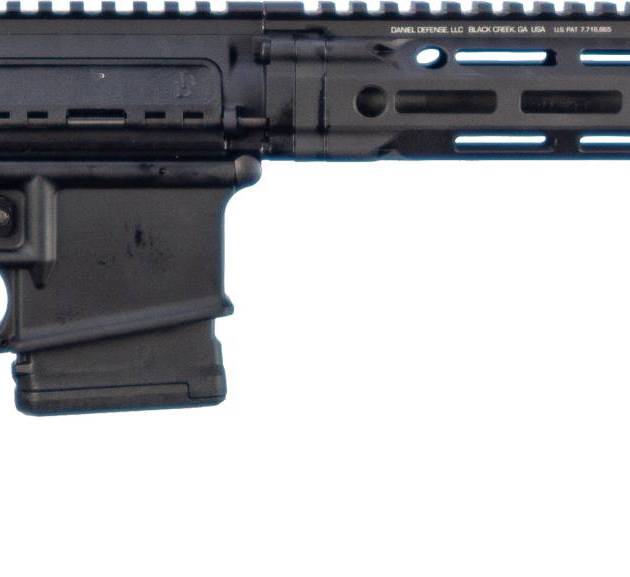 Daniel Defense DDM4 V7 5.56mm NATO rifle with 16-inch barrel and M-LOK handguard