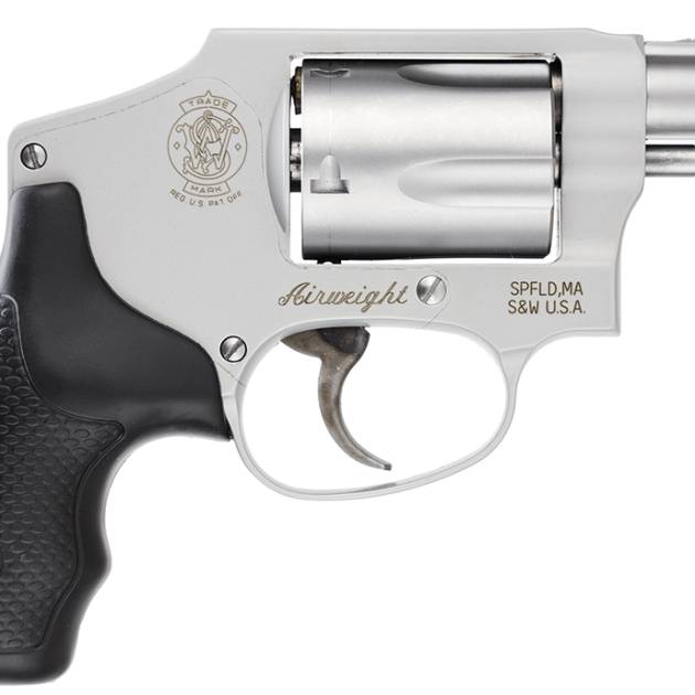 Smith & Wesson Model 642 Airweight .38 Special J-Frame revolver with concealed hammer
