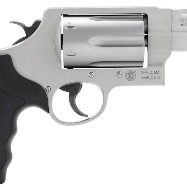 SMITH AND WESSON GOVERNOR 45/410 2.75" SLVR 6RD