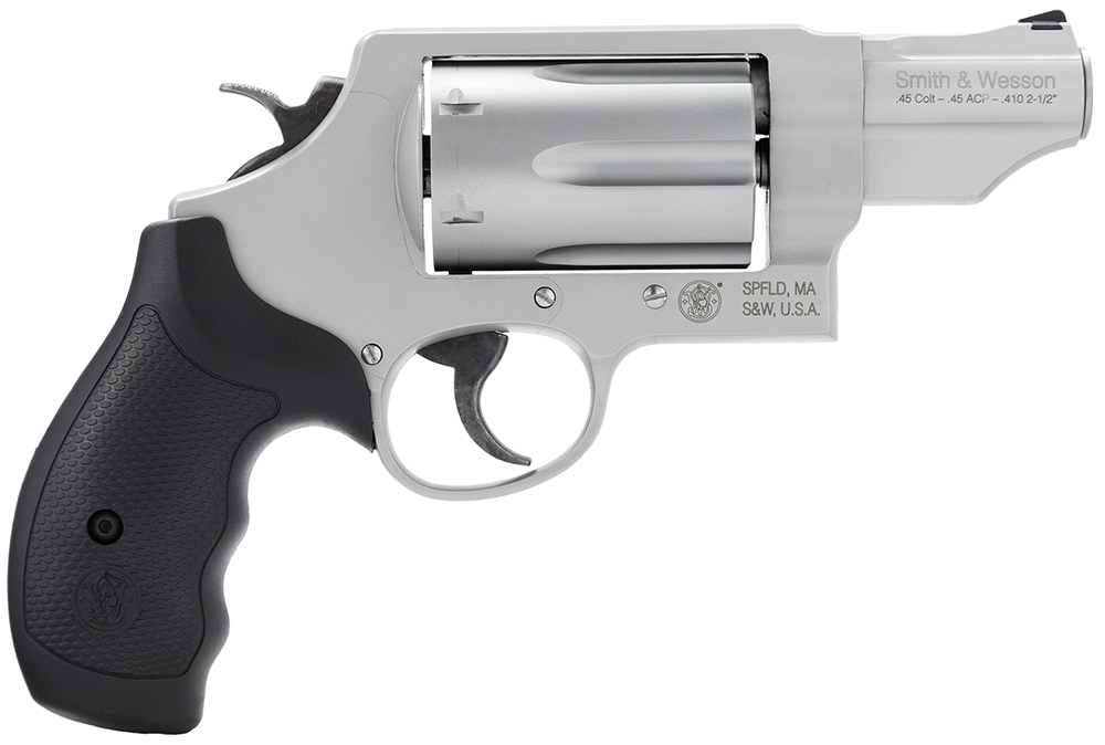 SMITH AND WESSON GOVERNOR 45/410 2.75" SLVR 6RD