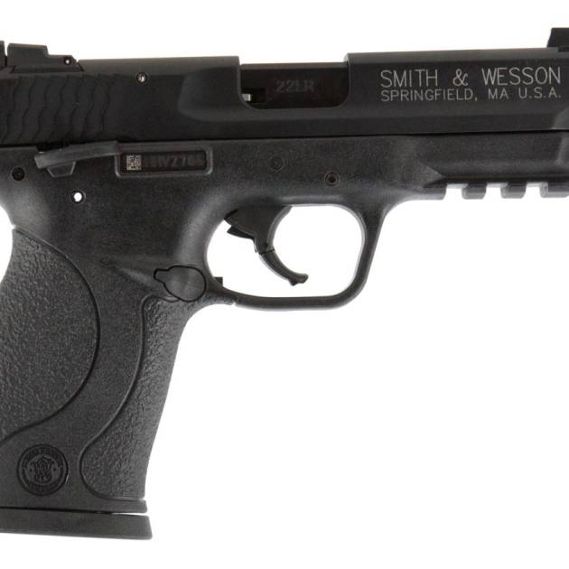 SMITH AND WESSON M&P22 COMPACT 22LR THREADED