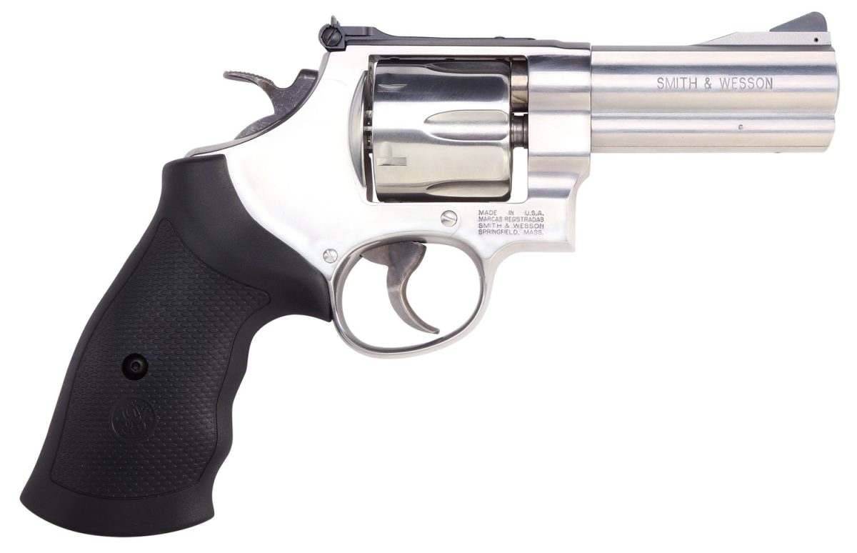 SMITH AND WESSON 610 10MM 4" SS 6RD AS