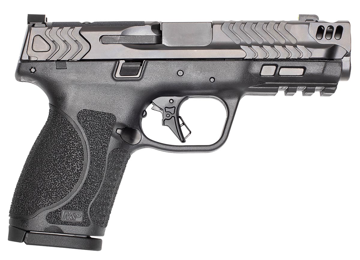 Smith & Wesson M&P9 M2.0 Compact Carry Comp 9mm pistol with optics-ready slide