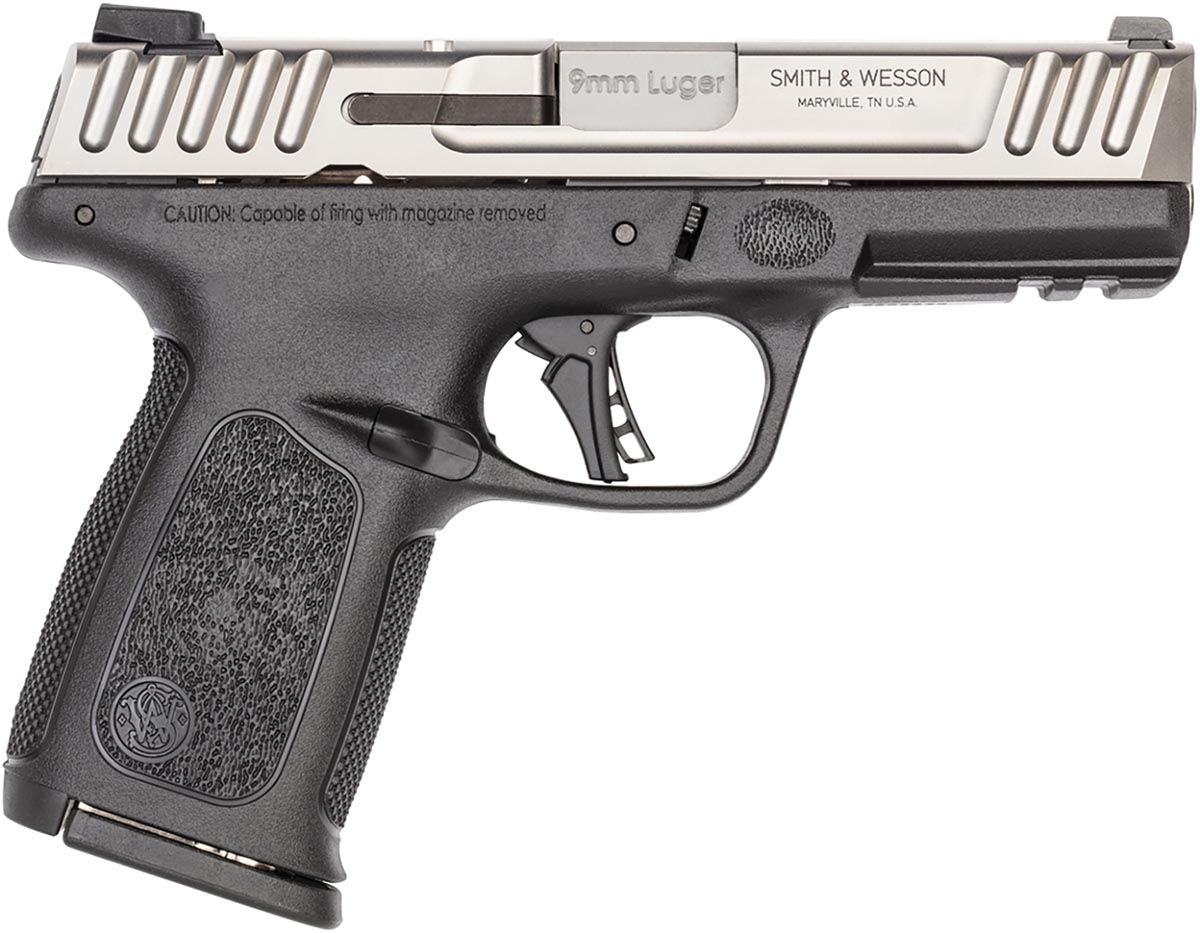 SMITH AND WESSON SD9 2.0 9MM 10+1 4" SS/BLK FS