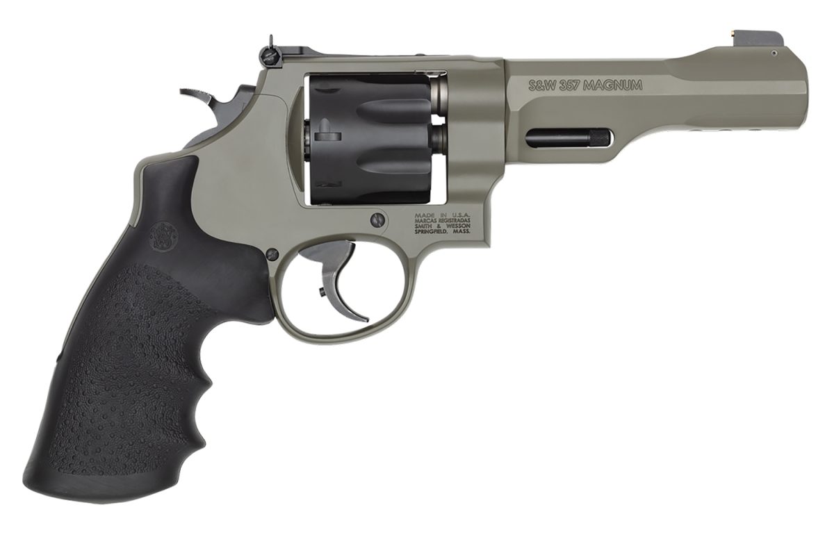 SMITH AND WESSON 327 TRR8 357MAG 5" MOSS AS 8RD
