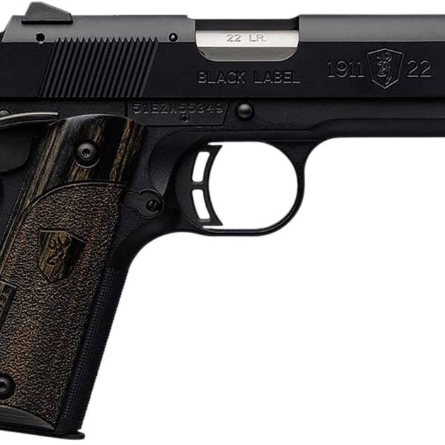 BROWNING 1911-22 BLK LBL CMP 22LR 10+1