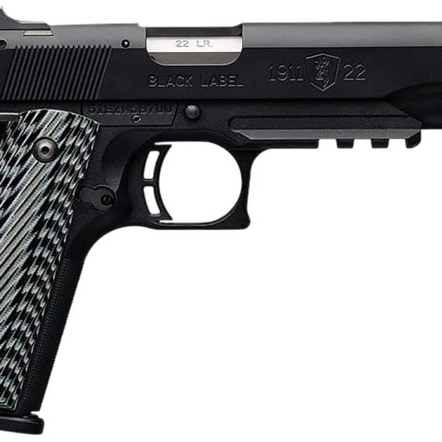 BROWNING 1911-22 A1 BK LBL 22LR 4.3" TB