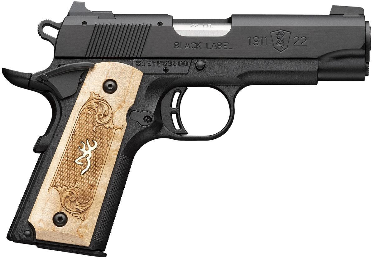 BROWNING 1911-22 MED MAPLE 22LR 3.6" #