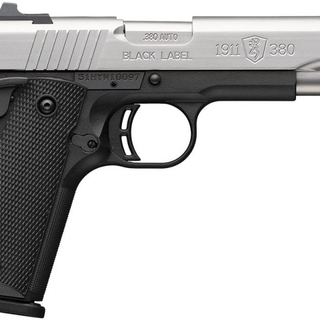 BROWNING 1911-380 380ACP SS 4.25"     #