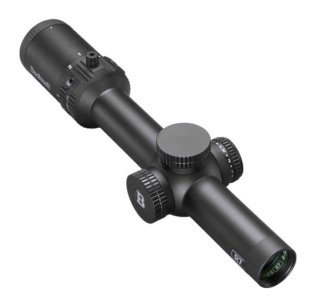 Bushnell R7 1-8x24mm riflescope in black