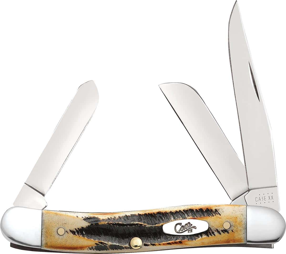 CAE MEDIUM STOCKMAN BONE STAG