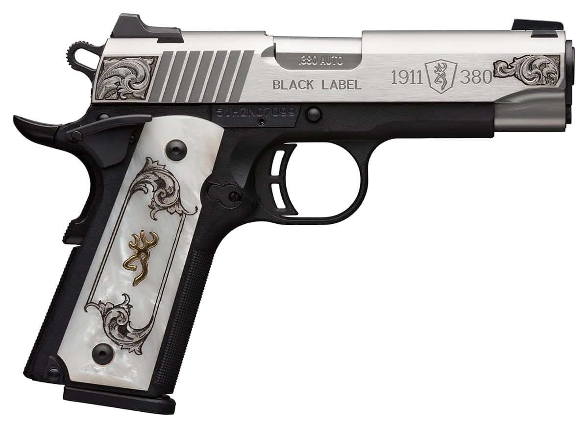 BROWNING 1911-380 BL 380ACP 3.6" ENGR