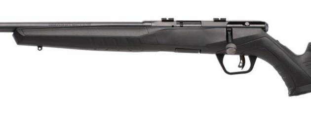 SAVAGE ARMS B22 22LR BLK/SYN 21" LEFT HAND