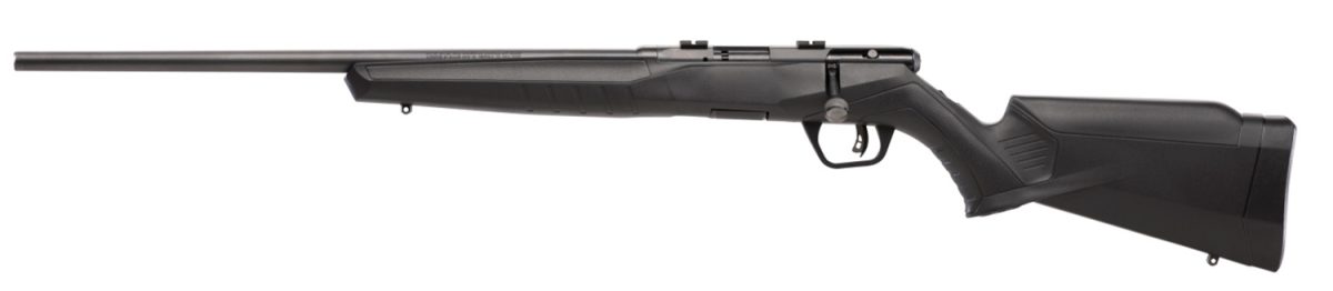 SAVAGE ARMS B22 22LR BLK/SYN 21" LEFT HAND