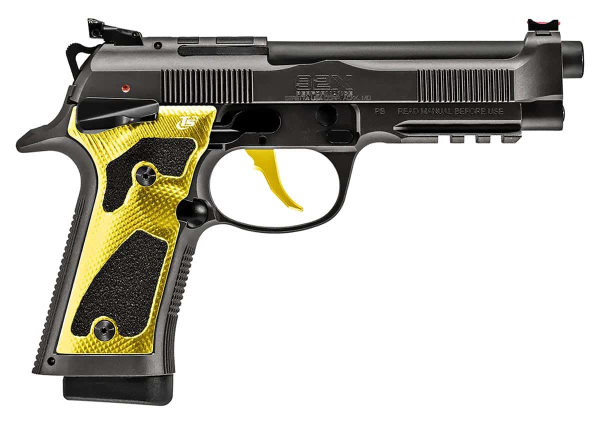 BERETTA 92XI PERFORMANCE 9MM YELLOW