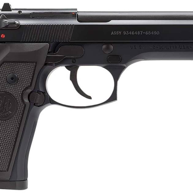 BERETTA 92 M-9 9MM BL/SY 4.9" 10+1 FS