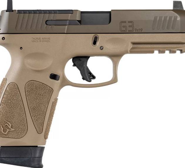 Taurus 1-G3P941-TAC10 G3 9mm 4.5" 10+1 FDE/Cerakote Patriot Brown TORO Tactical W/ Suppressor Height Sights