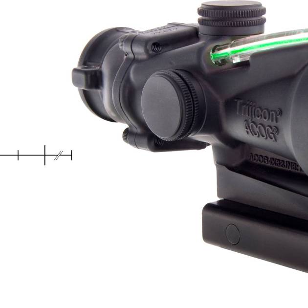 TRJ ACOG 4X32 GRN HRSESHOE RET