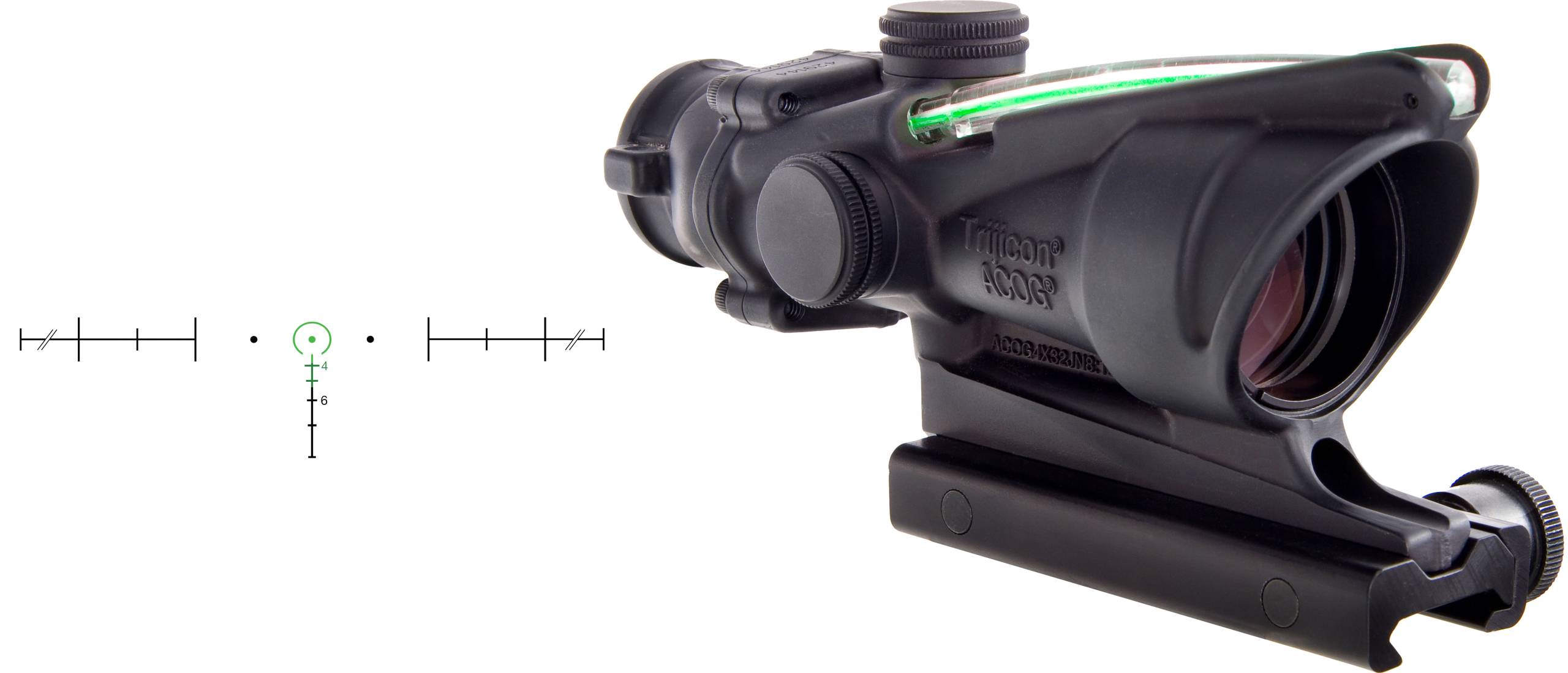 TRJ ACOG 4X32 GRN HRSESHOE RET