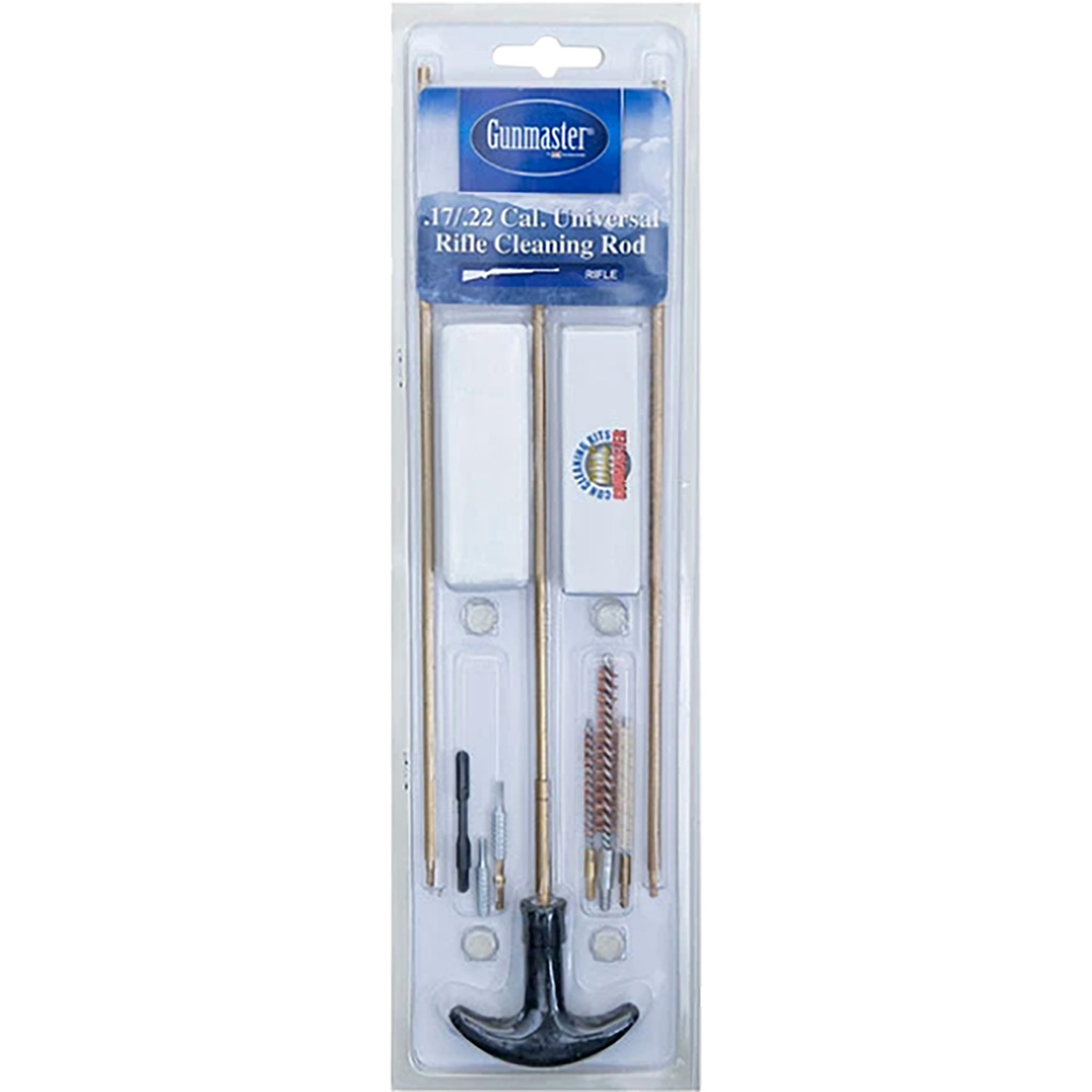 Gunmaster Universal Pistol/Rifle Cleaning Kit .17-22 cal.