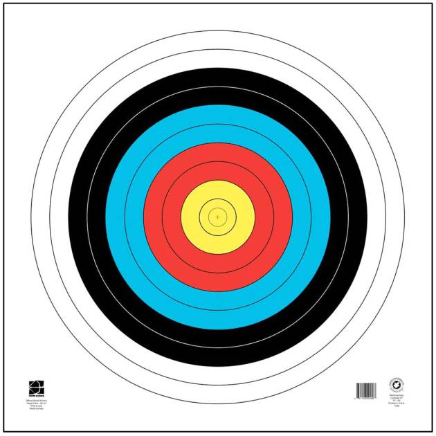 Maple WA 10 Ring 40 cm. Target 25 pk.
