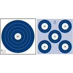 Maple NFAA Dual 1-Spot/5-Spot Target 25 pk.