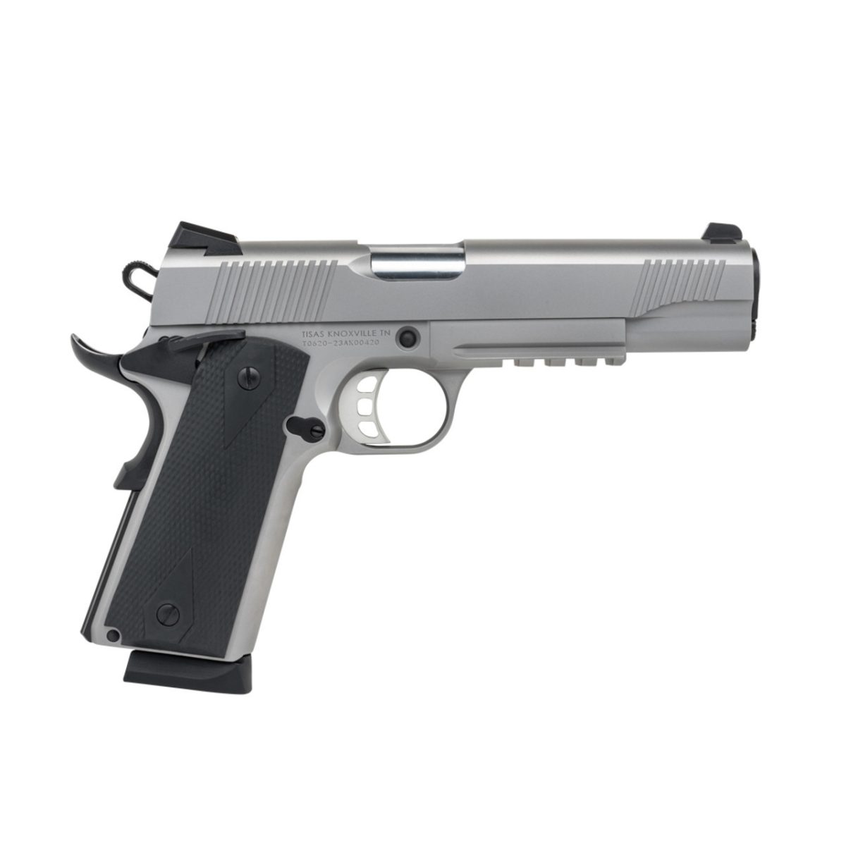 Tisas 10100533 SS45R 1911 Duty .45 ACP 5" 8+1 Stainless