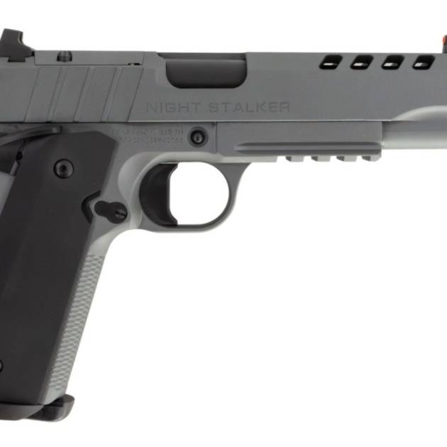 Tisas 1911 Night Stalker SF .45 ACP handgun with threaded barrel