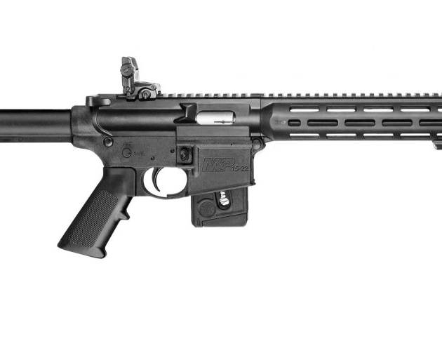 Smith & Wesson M&P15-22 Sport .22 LR rifle with black finish and M-LOK handguard